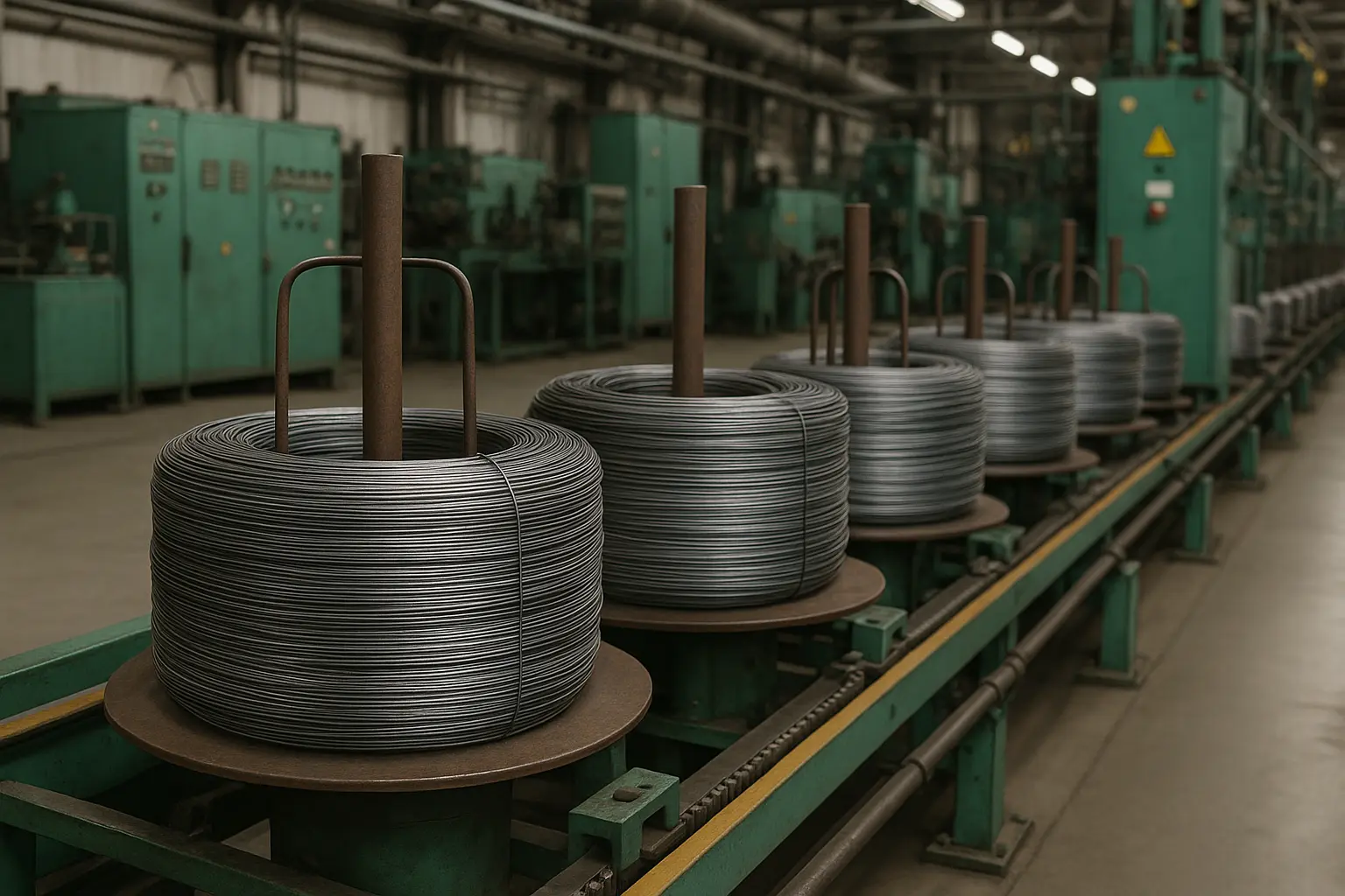 Wire mill floor